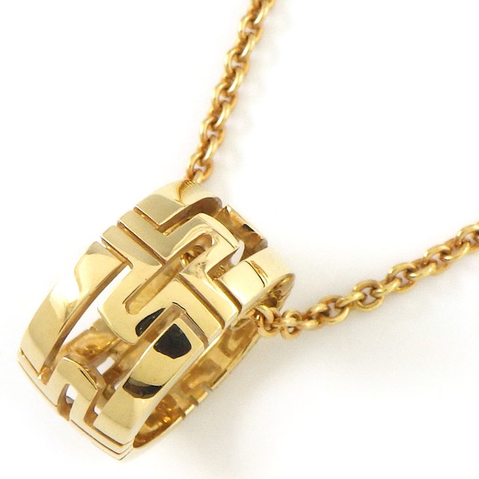 ブルガリ BVLGARI ネックレス パレンテシ K18YG 【中古】