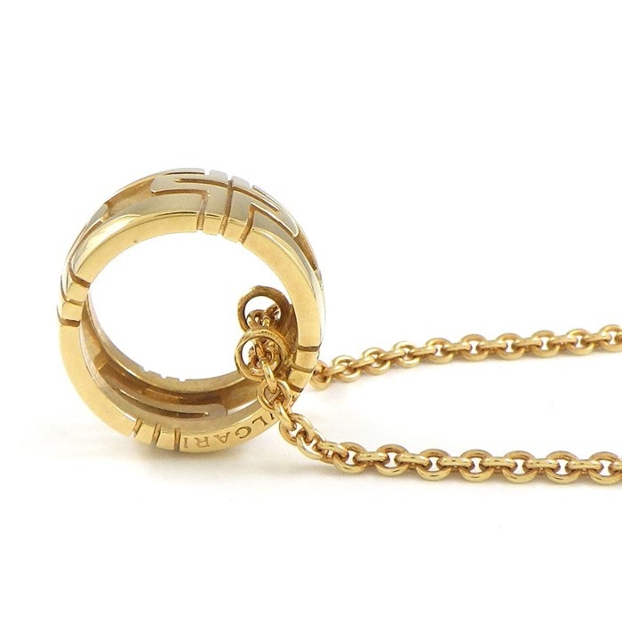 ブルガリ BVLGARI ネックレス パレンテシ K18YG 【中古】