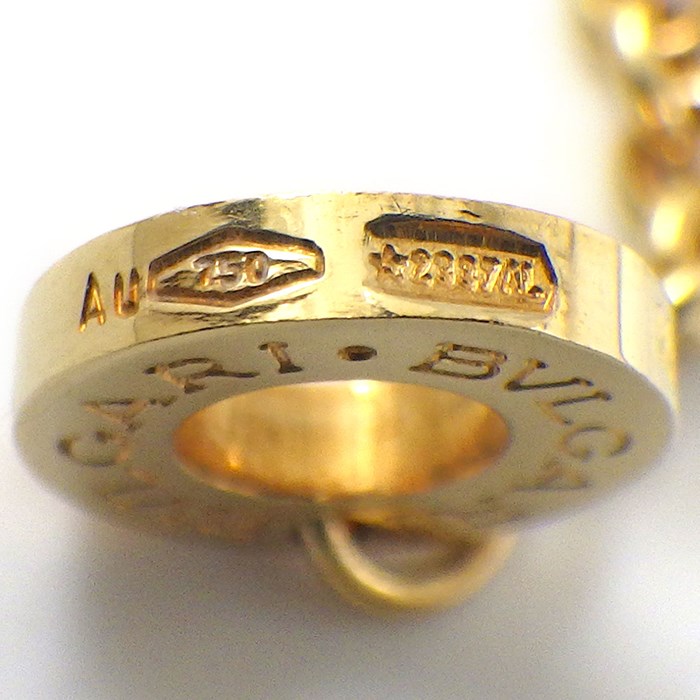 ブルガリ BVLGARI ネックレス パレンテシ K18YG 【中古】