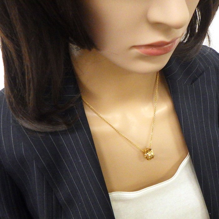 ブルガリ BVLGARI ネックレス パレンテシ K18YG 【中古】