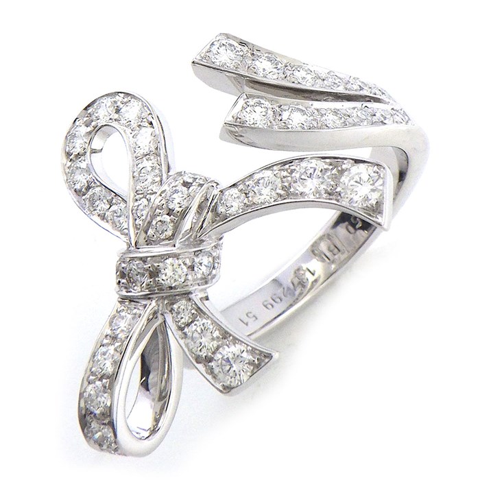 ヴァンクリーフ＆アーペル Van Cleef & Arpels リング リボンモチーフ