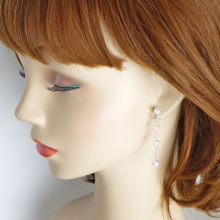 ミキモト　2way パールピアス　K18　MIKIMOTO MIKIMOTO ミキモト パールピアス 2way - メルカリ