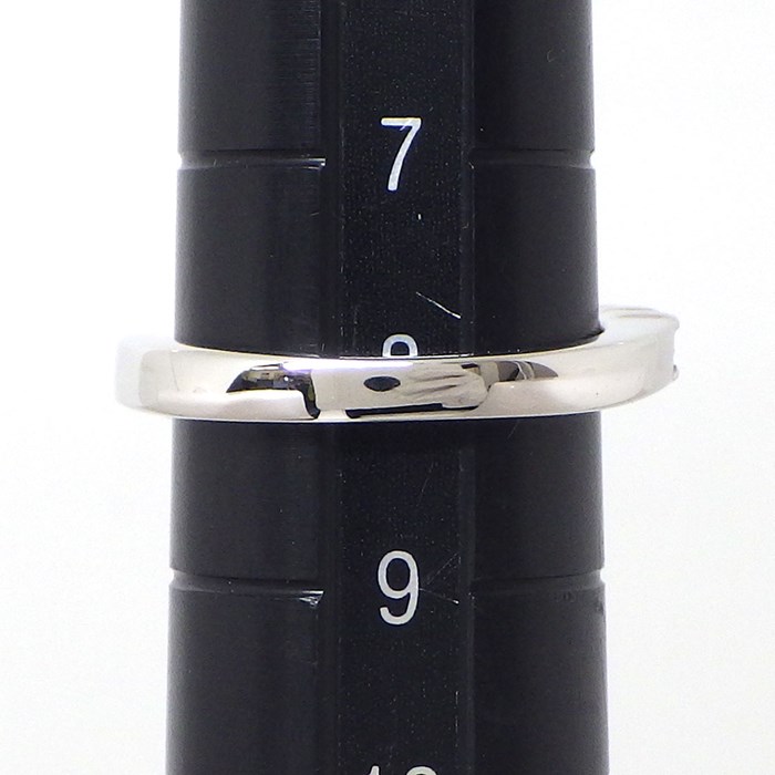 クイーン Queen リング ハートモチーフ パヴェ ダイヤモンド 1.31ct K18WG 8号 【中古】