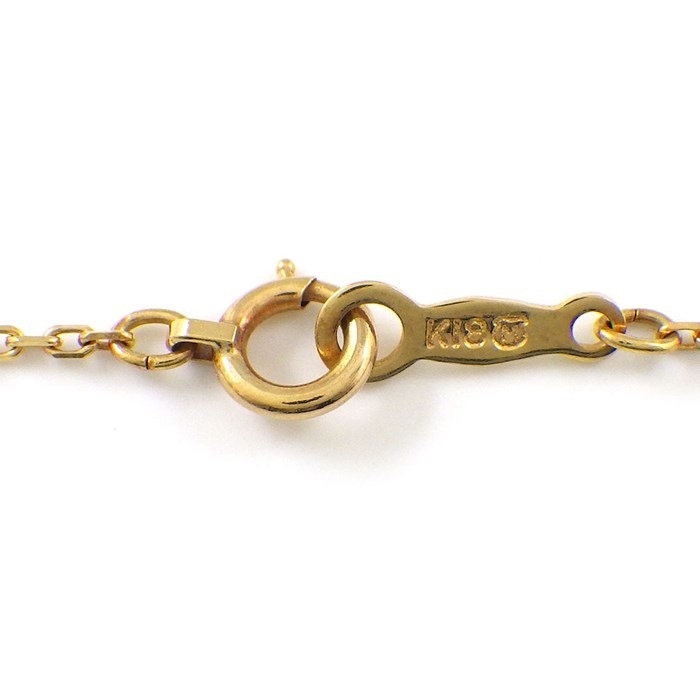 ミキモト MIKIMOTO ネックレス ホース 馬モチーフ パール 5mm珠 K18YG 【中古】