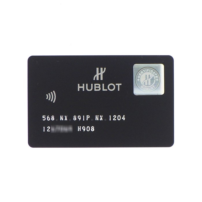 ウブロ Hublot 腕時計 クラシック フュージョン チタニウム 568.NX.891P.NX.1204 カレンダー 裏スケ 36ポイント ダイヤモンドベゼル ピンク サンレイ文字盤 チタン 自動巻き 【箱・保付き】 【中古】