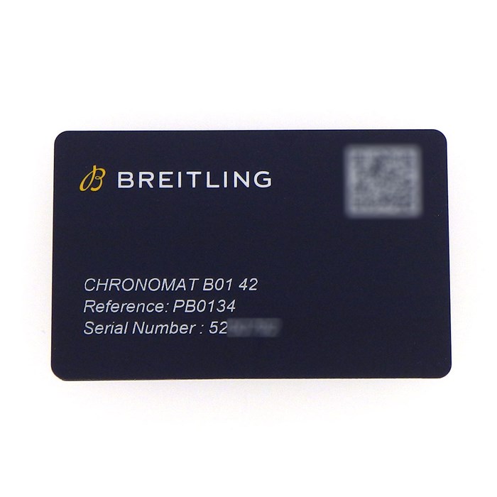 ブライトリング Breitling 腕時計 クロノマット B01 42 PB0134 アイスブルーサンレイ文字盤 カレンダー クロノグラフ スモールセコンド 裏スケ 逆回転防止ベゼル タキメーター SS プラチナ ブラック ラバーベルト 黒 自動巻き 【中古】