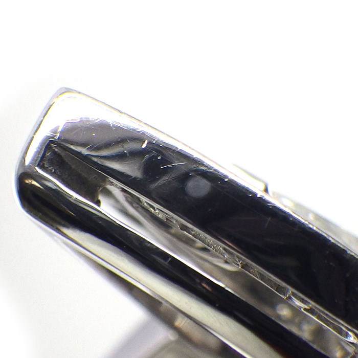 ブシュロン BOUCHERON リング デンジャラス ビューティー アバ パヴェ ダイヤモンド 1ポイント ペアシェイプ ダイヤモンド 0.25ct K18WG 12号 / #54 【中古】