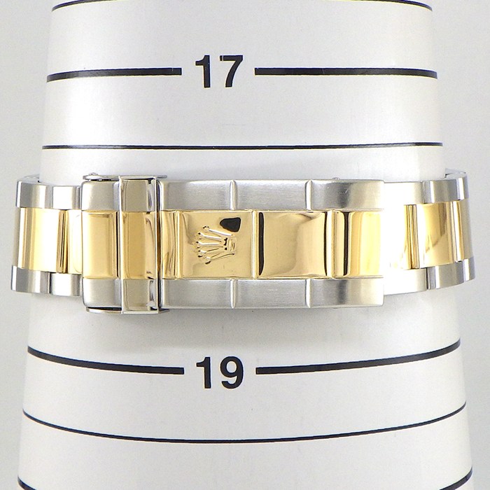 ロレックス Rolex 腕時計 サブマリーナー デイト 16613 P番 2000年製 デイト 夜光インデックス 夜光針 回転ベゼル サンレイ ブルー文字盤 K18YG SS 自動巻き 【OH済み】 【箱・保付き】 【中古】