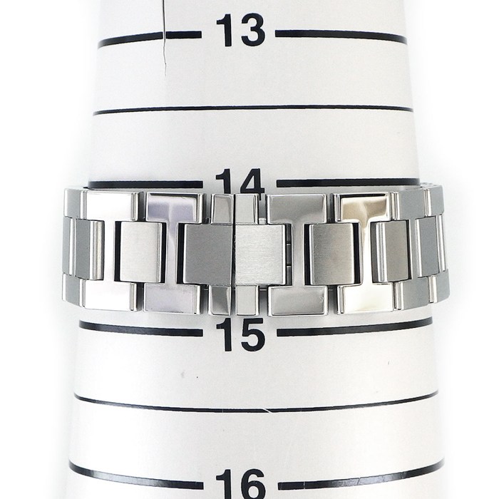 カルティエ Cartier 腕時計 ロンドソロ SM W6701004 シルバー文字盤 ローマンインデックス SS クオーツアナログ 【中古】
