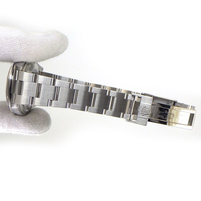 ロレックス Rolex 腕時計 エクスプローラー36 124270 ルーレット刻印 ブラック文字盤 夜光インデックス 夜光針 SS 自動巻き 【箱・保付き】 【中古】