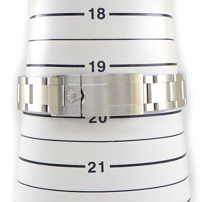 ロレックス Rolex 腕時計 エクスプローラー36 124270 ルーレット刻印 ブラック文字盤 夜光インデックス 夜光針 SS 自動巻き 【箱・保付き】 【中古】