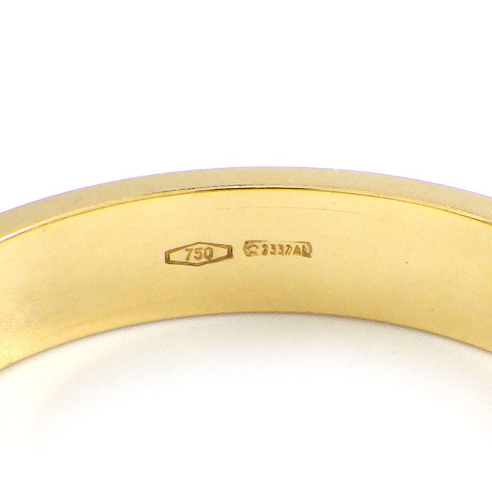 グッチ GUCCI リング アイコン 660070 J8500 8000 インターロッキングG GGロゴ K18YG 19号 / #20 【中古】