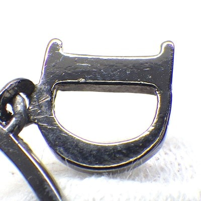 クリスチャンディオール Christian Dior ピアス フープ スウィング
