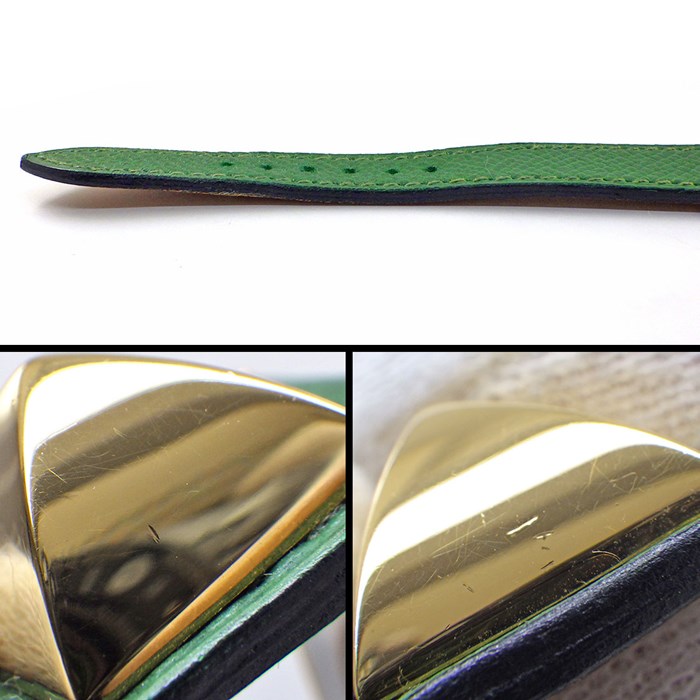 エルメス HERMES 腕時計 メドール ME1.201 スタッズ 蓋付き