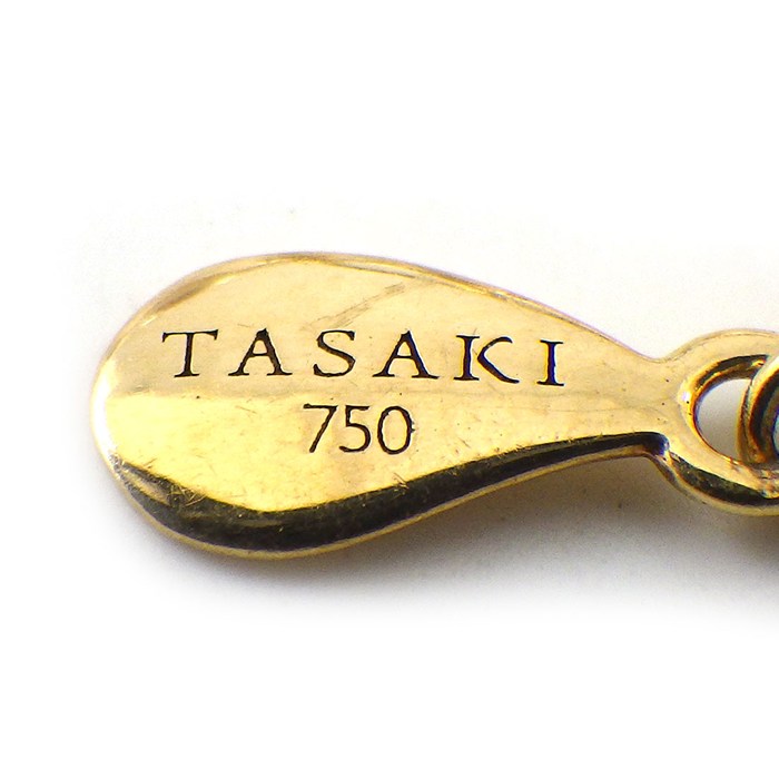 タサキ 田崎真珠 TASAKI ブレスレット アコヤ真珠 6.0-6.5mm珠 K18YG 【中古】