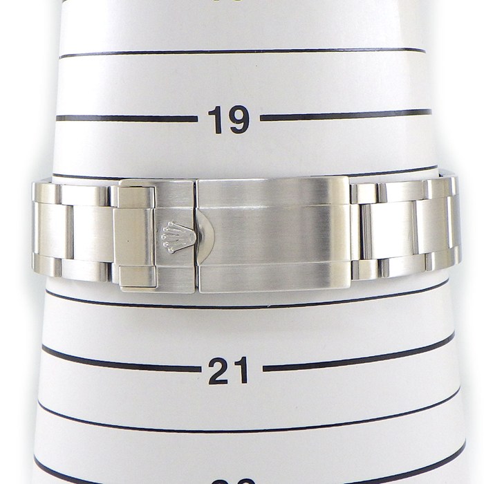 ロレックス Rolex 腕時計 エクスプローラー1 214270 ルーレット刻印 ブラック文字盤 夜光インデックス 夜光針 SS 自動巻き 【箱・保付き】 【中古】