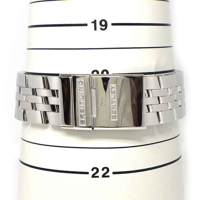 ブライトリング Breitling 腕時計 ベントレーGT A13362/BB57 コラボモデル 日本限定 ブラック 文字盤 黒 クロノグラフ タキメーター 夜光インデックス スモールセコンド デイデイト 夜光針 回転ベゼル SS 自動巻き 【箱・保付き】 【中古】箱・保付き】 【中古】