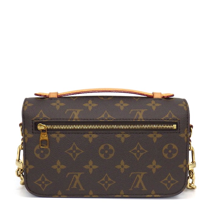 ルイ・ヴィトン LOUIS VUITTON ショルダーバッグ ポシェット メティス EW M46279 モノグラムキャンバス レザー ゴールド金具 【中古】