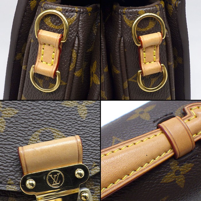 ルイ・ヴィトン LOUIS VUITTON ショルダーバッグ ポシェット メティス EW M46279 モノグラムキャンバス レザー ゴールド金具 【中古】