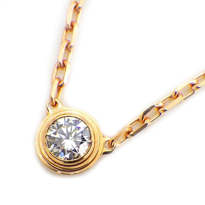 【カルティエ Cartier】ネックレス ディアマン レジェ ドゥ ダムール スモール SM B7215700 1ポイント ダイヤモンド 0.09ct K18PG 【箱・保付き】 -ジェイビーワークス 公式オンラインショップ