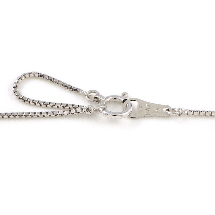 タサキ 田崎真珠 TASAKI ネックレス ドロップ スウィング スライド式 2ポイント パール 6.5mm珠 K18WG 【中古】