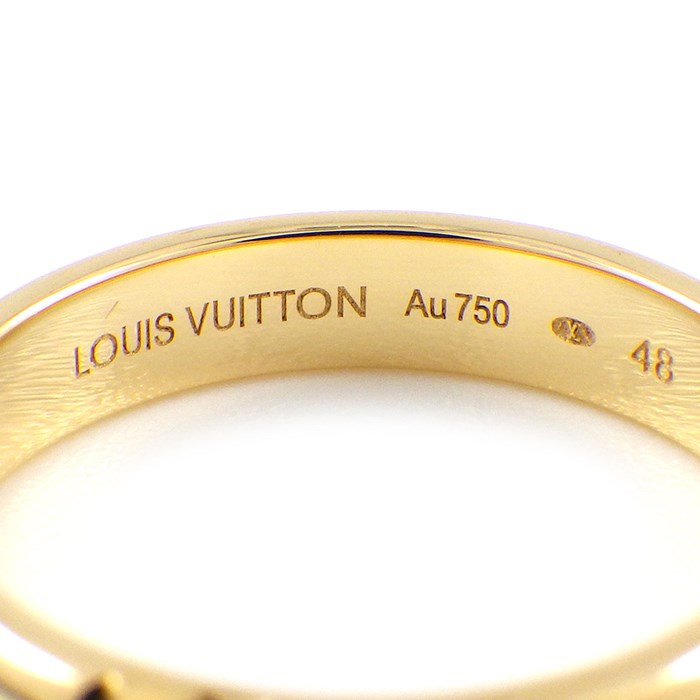 ルイ・ヴィトン LOUIS VUITTON リング アリアンス LV ヴォルト
