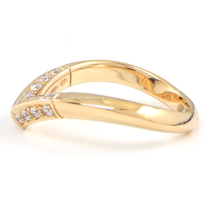 ルイ・ヴィトン LOUIS VUITTON リング V Q9Y46C 16ポイント ダイヤモンド 計0.30ct K18PG 9.5号 / #50 【中古】