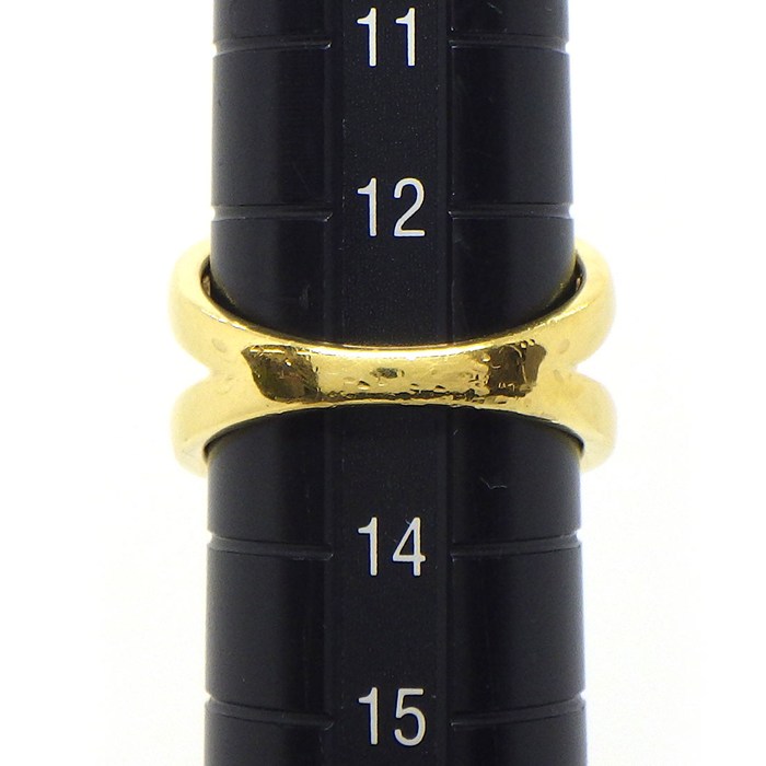 タサキ 田崎真珠 TASAKI リング デインジャー シグネチャー R-4497 アコヤ真珠 5.0-6.0mm珠 K18YG 13号 【箱・保付き】 【中古】