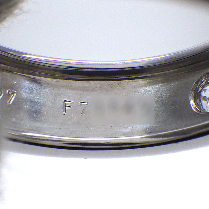 カルティエ Cartier ピアス ラブ フープ 6ポイント ダイヤモンド K18WG 【中古】