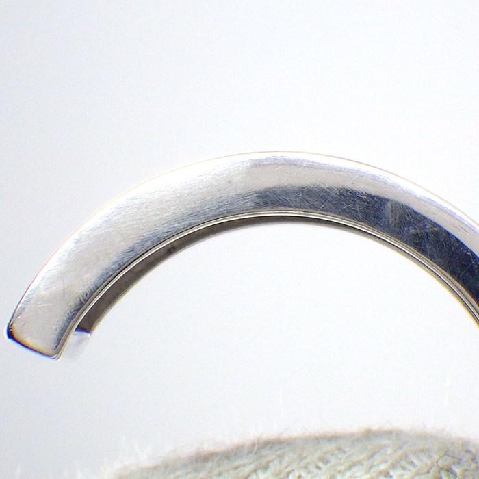 カルティエ Cartier ピアス ラブ フープ 6ポイント ダイヤモンド K18WG 【中古】