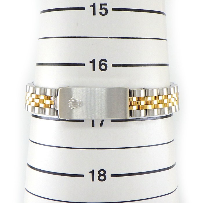 ロレックス Rolex 腕時計 デイトジャスト 79173G K番 2001年製 シャンパンカラー文字盤 10ポイント ダイヤインデックス デイト K18YG SS 自動巻き 【箱・保付き】 【中古】