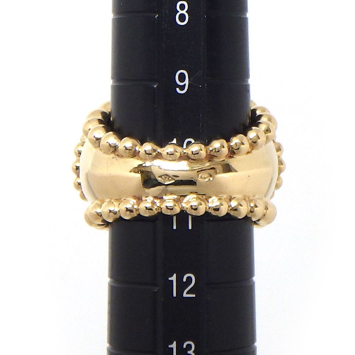 シャネル CHANEL リング スリーシンボル 1ポイント ローズカット アクアマリン 2ポイント ローズカット ピンクトルマリン K18YG 10.5号 【中古】