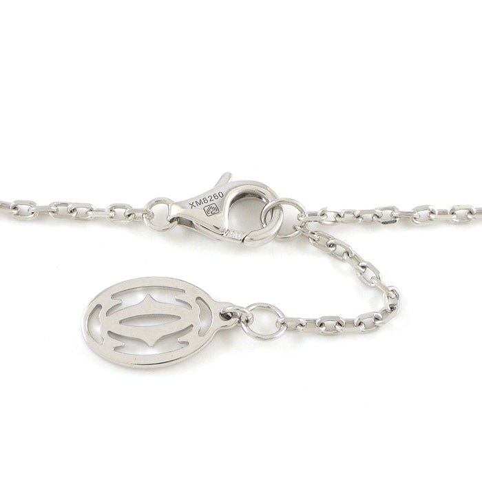 カルティエ Cartier ブレスレット ダムール サフィール レジェ 1ポイント サファイア K18WG 【中古】