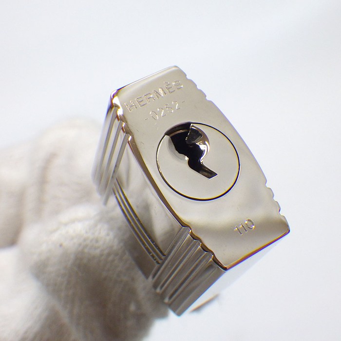 エルメス HERMES ハンドバッグ ピコタンロック PM 2022年 オレンジ トリヨンクレマンス シルバー金具 【中古】