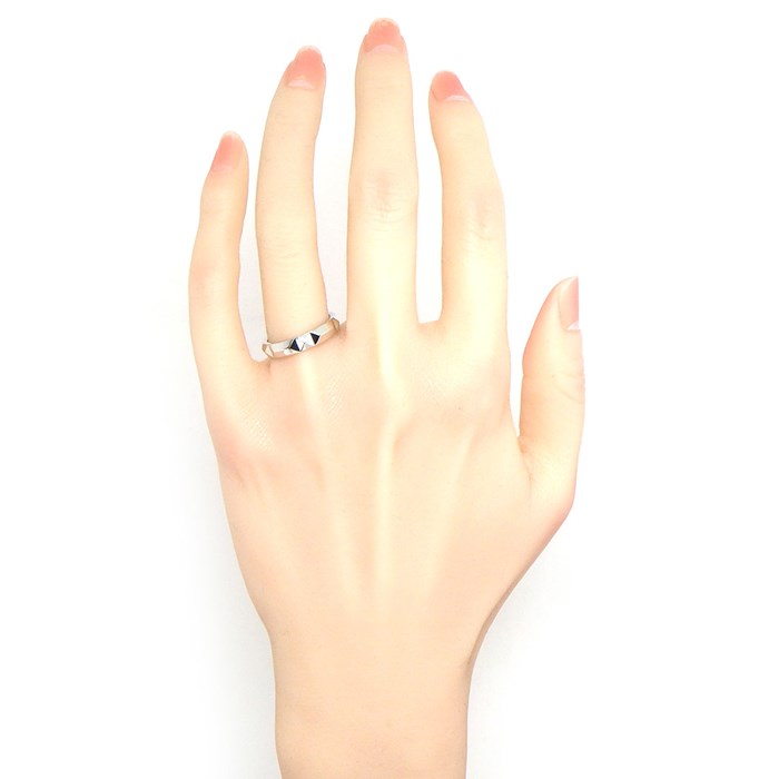 ティファニー Tiffany & Co. リング トゥルー 68651972 4mm幅モデル PT950 13.5号 【中古】