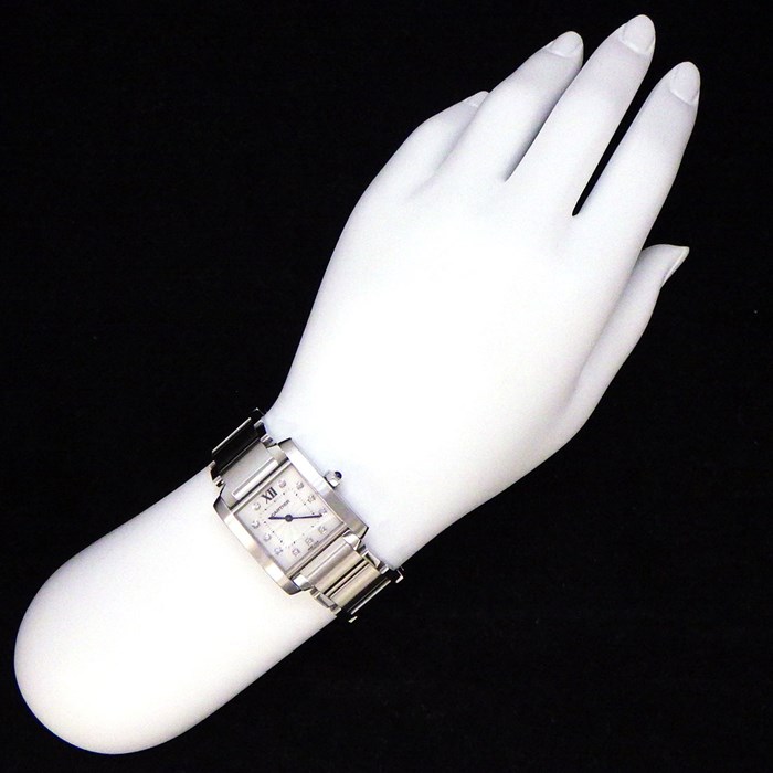 【美品/稼働品】Cartier　カルティエ/タンクフランセーズ　クォーツ カルティエ Cartier 腕時計 タンク フランセーズ SM WE110004 11