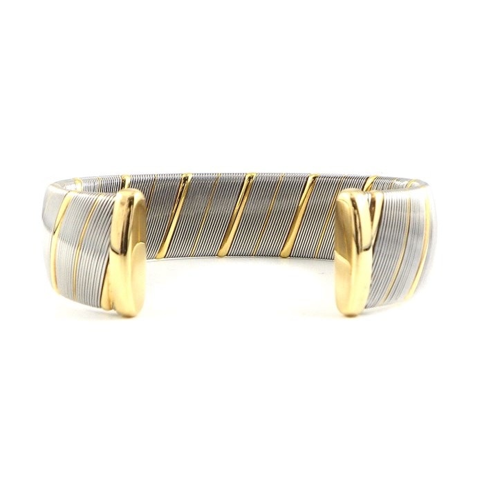 カルティエK18YG/SSバングル カルティエ Cartier】バングル ツイスト K18YG SS | ジェイビー