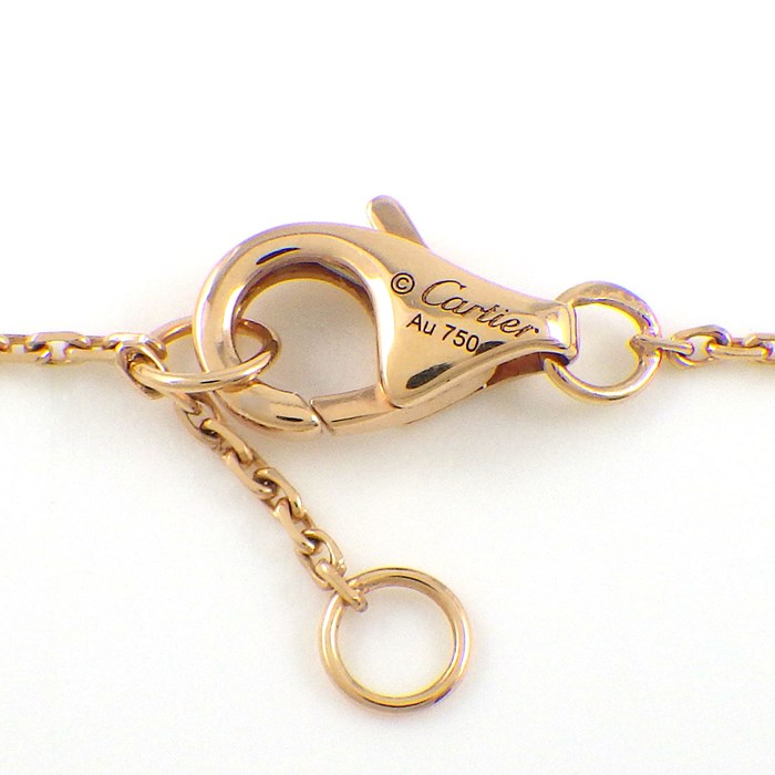 カルティエ Cartier ブレスレット パンテール パンサー モチーフ B6043417 オニキス ツァボライトガーネット K18PG 【箱・保付き】 【中古】