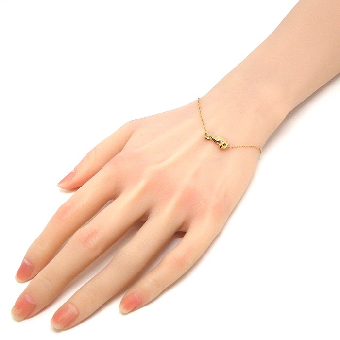 カルティエ Cartier ブレスレット パンテール パンサー モチーフ B6043417 オニキス ツァボライトガーネット K18PG 【箱・保付き】 【中古】
