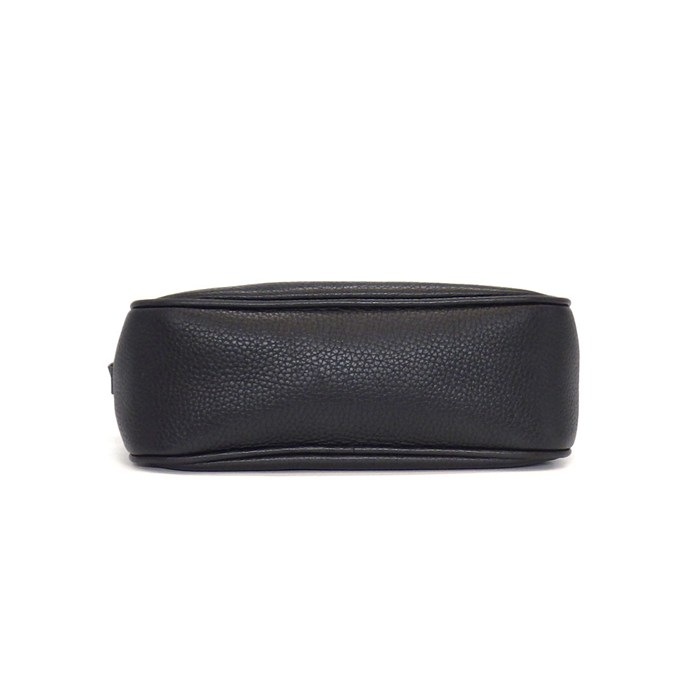 グッチ GUCCI ショルダーバッグ ソーホー スモール タッセル付き ディスコバッグ 308364 ブラック レザー ゴールド金具 【中古】