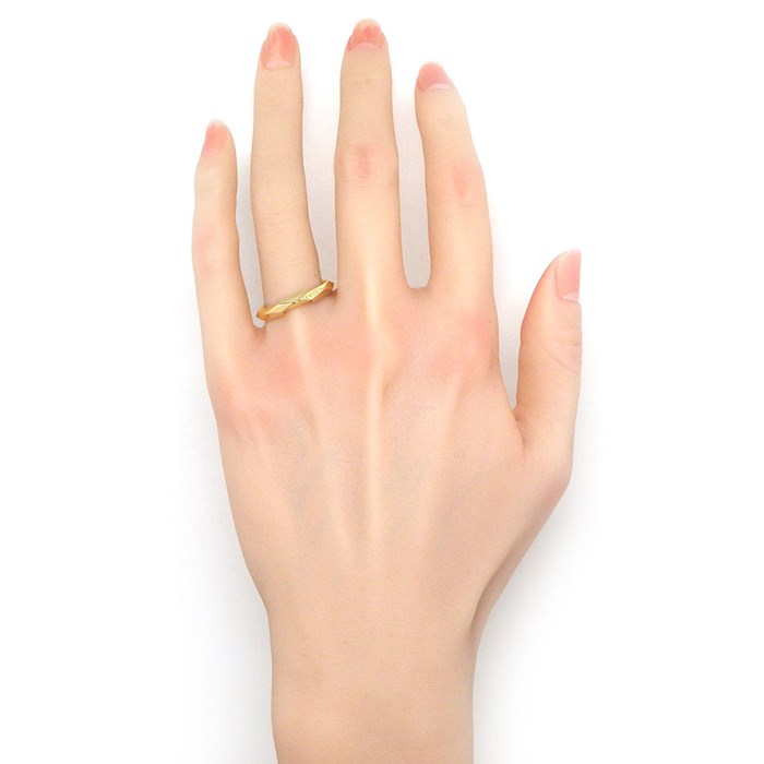 グッチ GUCCI リング リンク トゥ ラブ スタッズ 662177 J8500 8000 K18YG 16号 / #17 【中古】