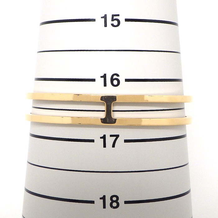 エルメス HERMES バングル エヴァー シェーヌ ダンクル K18PG / #ST 【中古】