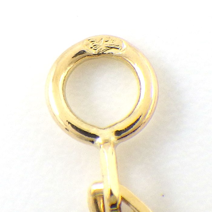 ヴァンクリーフ＆アーペル Van Cleef & Arpels ロングネックレス マジック アルハンブラ VCARP4KO00 ギヨシェ K18YG 【中古】