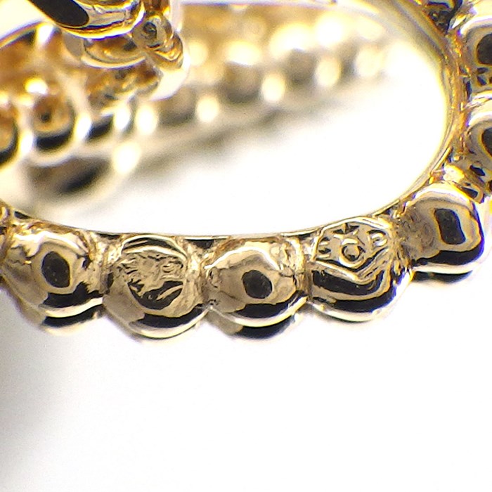 ヴァンクリーフ＆アーペル Van Cleef & Arpels ロングネックレス マジック アルハンブラ VCARP4KO00 ギヨシェ K18YG 【中古】
