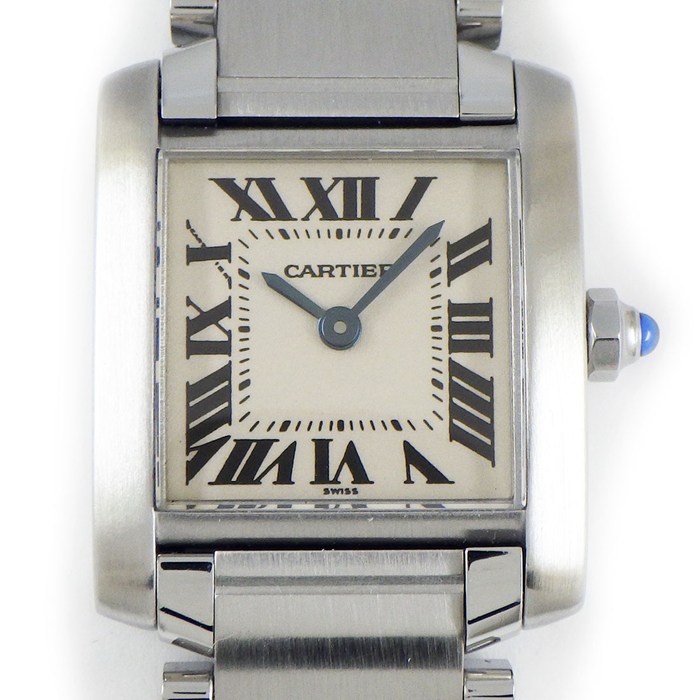 カルティエ Cartier 腕時計 タンクフランセーズ SM W51008Q3 スクエア  