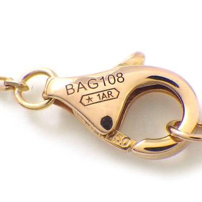 カルティエ Cartier ネックレス アミュレット ドゥ XS ピンク オパール 1ポイント ダイヤモンド K18PG 【中古】