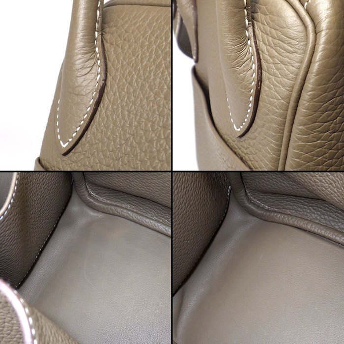 エルメス HERMES ショルダーバッグ/ハンドバッグ リンディ 26 2023年 エトゥープ トリヨンクレマンス ゴールド金具 【中古】
