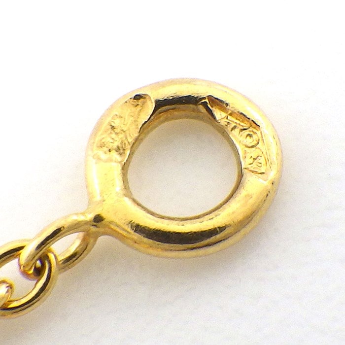 クリスチャンディオール Christian Dior ブレスレット ミミウィ 1ポイント ダイヤモンド K18YG 【中古】