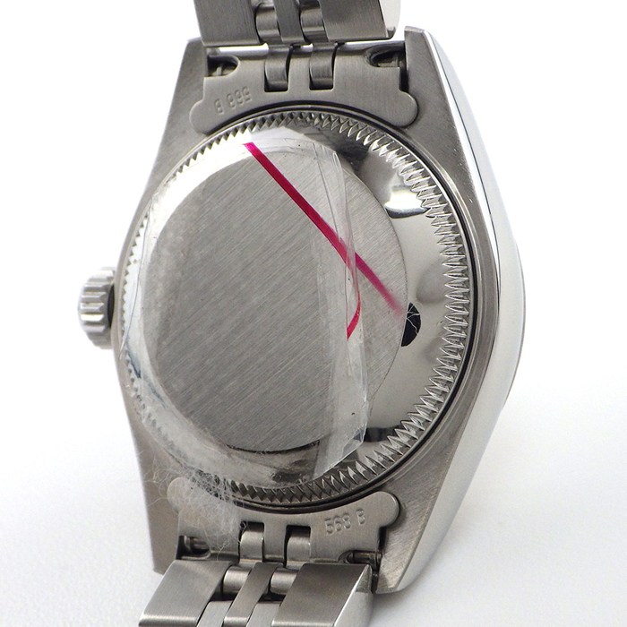 ロレックス Rolex 腕時計 デイトジャスト 79174G P番 2000年製 10ポイント ダイヤインデックス シルバー文字盤 デイト K18WG SS 自動巻き 【中古】