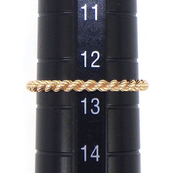 ブシュロン BOUCHERON リング セルパンボエム スモール JRG03184 ドロップモチーフ ペアシェイプ ピンク クオーツ 1.35ct K18PG 12.5号 / #53 【中古】